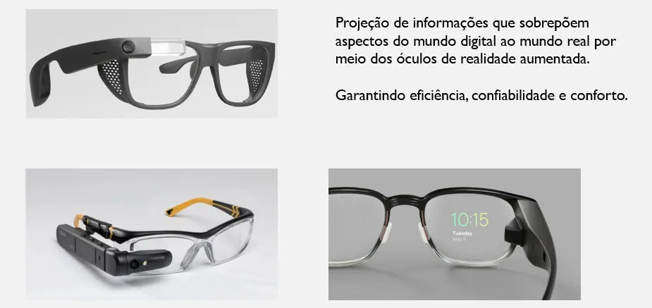 Tela do FPRY AR Glasses